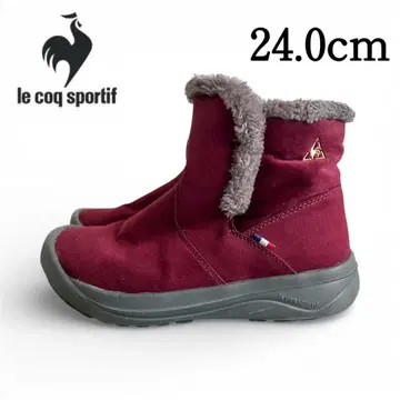 LE COQ SPORTIF 르꼬끄 스포르티프 스노우 부츠 버건디