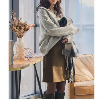 KOBE LETTUCE 스키퍼 V넥 니트 스웨터 M 사이즈