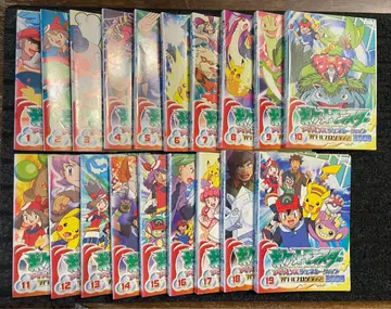 포켓몬스터 DVD 전 19권 세트