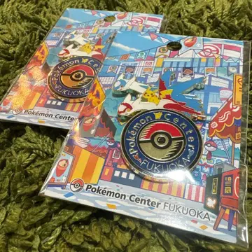 [후쿠오카 한정판] 포켓몬 센터 후쿠오카 핀즈 핀 배지 피카츄 2개 세트