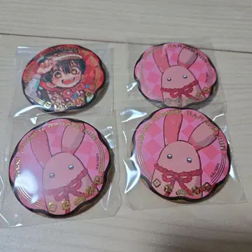 지박소년 하나코 군 뮤지엄 캔뱃지 4개 세트