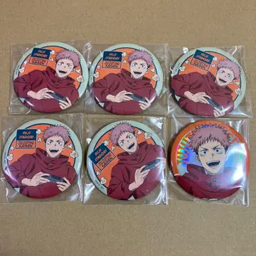 주술회전 럭키 쿠지 캔뱃지 이타도리 유우지