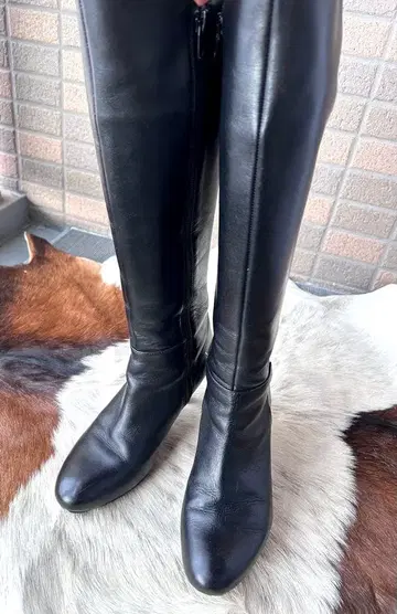 오데뜨 앤 오딜 블랙 23 36 롱 부츠 애로우즈 구매/사토레 좋아함