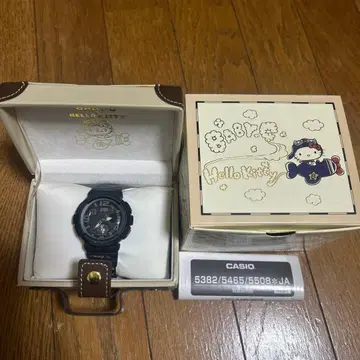 BABY-G x Hello kitty 키티 손목시계 블랙 CASIO