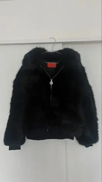 GALLIS ADDICTION 블랙 퍼 자켓 M