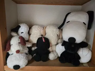 스누피 봉제 인형 세트