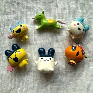 다마고치 피규어 6체 세트