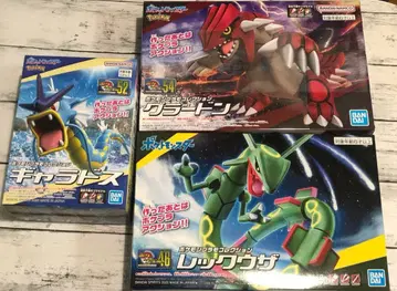 포켓몬 프라모델 컬렉션 포케프라 그란돈 레쿠자 갸라도스