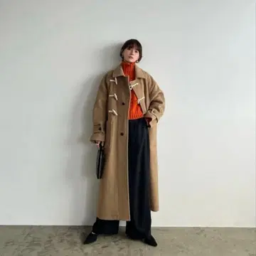 CLANE (클라네) 오버 맥시 더플 코트