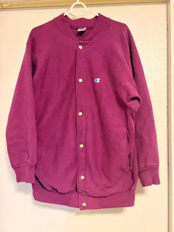 Champion Reverse Weave 가디건 M 퍼플