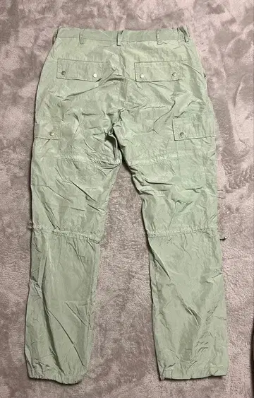 mnml 라이트 그린 카고 팬츠 4 포켓