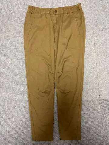 [더 더퍼] 치노 팬츠 테이퍼드 카키 L