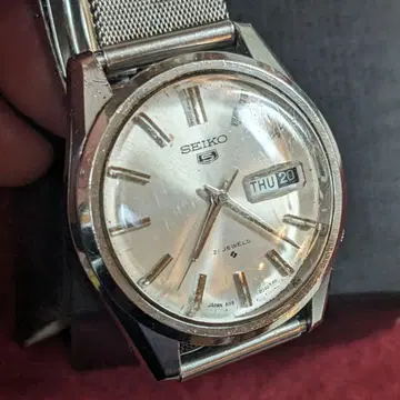[ 작동품 ] SEIKO 5 6119-8021 희소 오리지널 케이스 포함