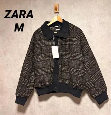 ZARA 자라 리브 옷깃 절개 자켓 M
