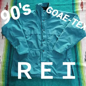 [ 90's ] REI GORE-TEX 마운틴 파카 터콰이즈