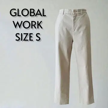 GLOBAL WORK 글로벌 워크 테이퍼드 팬츠 사이즈 S [ 389 ]