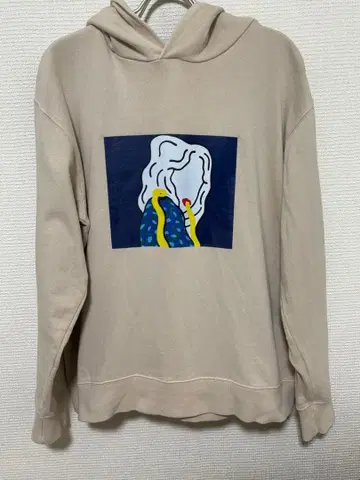 B:MING by BEAMS 아트 프린트 후드티 L 오토모아이