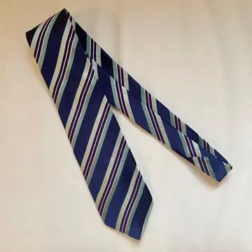 Paul Smith 스트라이프 넥타이 네이비