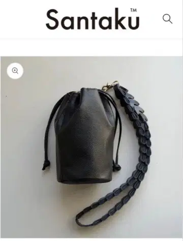 산타쿠 4way 그레인 레더 숄더백