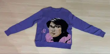 오카무라 야스유키 스웨터 퍼플