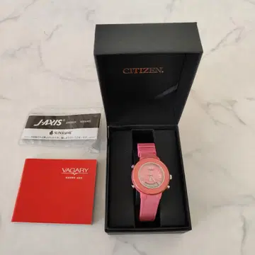 CITIZEN VAGARY 핑크 손목시계