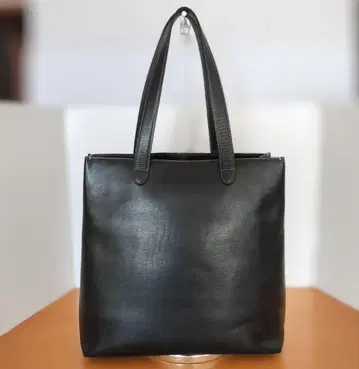 츠치야 가방 Diario 디아리오 남성용 가죽 토트백 블랙