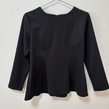 soeju 소쥬 페플럼 상의 블랙 프리 사이즈