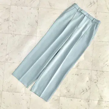 새상품급 어반 리서치 DOORS 와이드 팬츠 여성용 블루 38