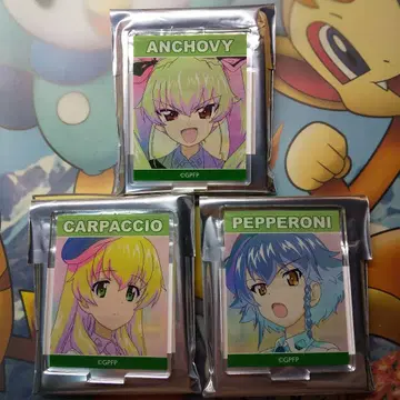 걸즈 앤 판처 걸판 아크릴 스탠드 안치오