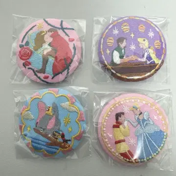 디즈니 자수 캔뱃지