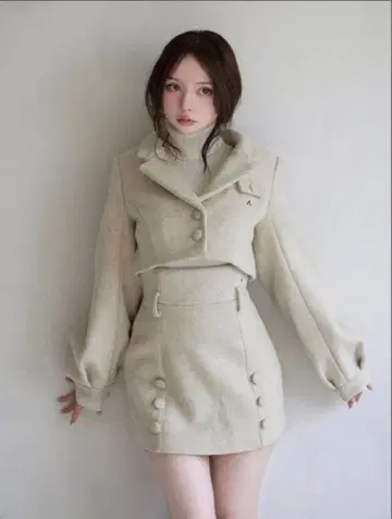 andmaryBlair 쇼트 재킷 스커트 세트