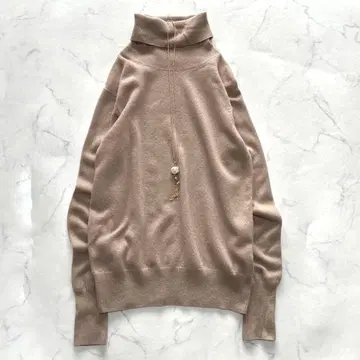 이에나 IENA 캐시미어 100% 터틀넥 풀오버