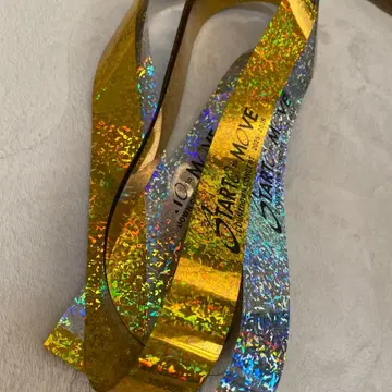 카운트다운 카우콘 은색 테이프 은색과 금색 세트 찢김 있음