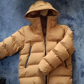 무인양품 다운 자켓 브라운