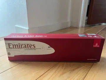 미개봉 새상품 에미레이트 항공 Airbus A380-800 항공기 모형