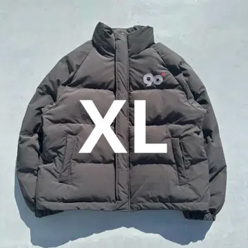 90 로고 리치 푸퍼 재킷 XL