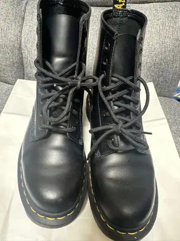 닥터 마틴 블랙 부츠 UK5 24cm