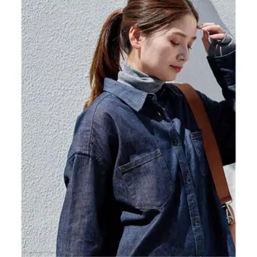 라이트 온스 데님 셔츠