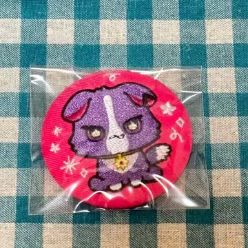 [니지산지] 자수 캔뱃지 [무라사키노코]