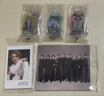 Snow Man 특전 세트 아크릴 키링 아크링 키링 RAYS 부적