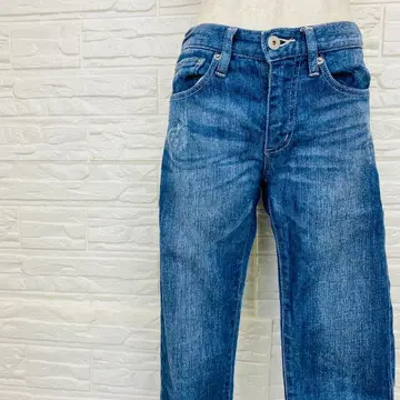 루니 LOUNIE 팬츠 데님 S 스트레이트 [ 2633-29 ]