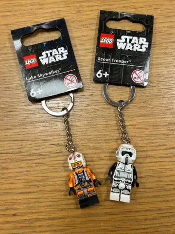 LEGO 루크 스카이워커 & 스카우트 트루퍼 키링