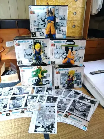 제일복권 드래곤볼 A상 손오공 라스트 원상 신룡 손오반 크리링