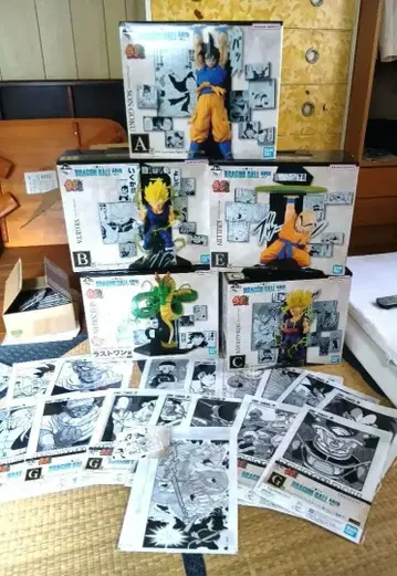 제일복권 드래곤볼 A상 손오공 라스트 원상 신룡 손오반 크리링