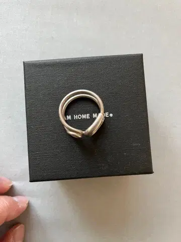 JAM HOME MADE 안전 핀 반지