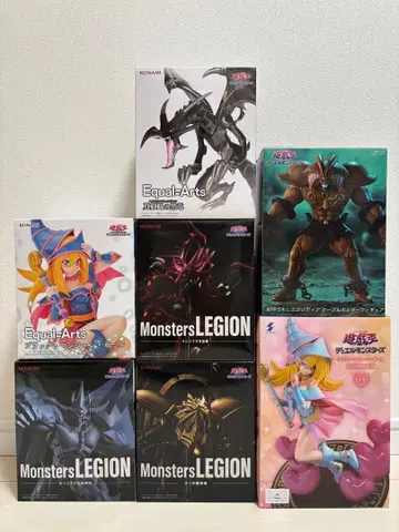 유희왕 EqualArts Monsters LEGION 피규어 7개 세트