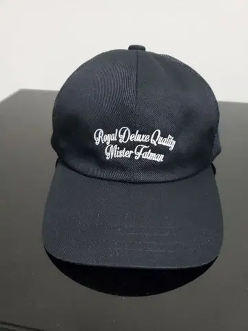 Mr.FATMAN 메쉬 캡 블랙 마이티 샤인