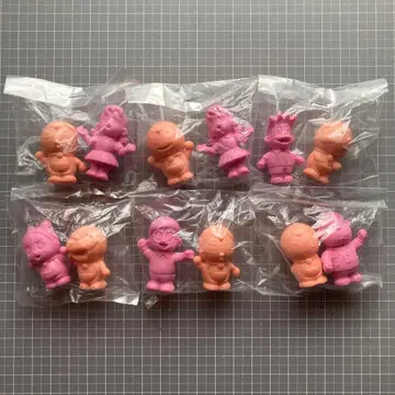 도라에몽 지우개 피규어 진구(노비타), 시즈카, 쟈이안, 스네오, 도라미