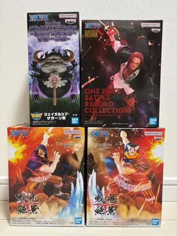 원피스 피규어 묶음 판매 4체 세트 미개봉 새상품