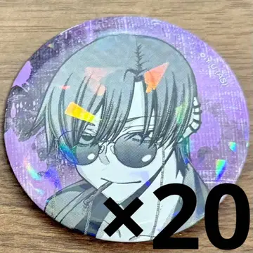 쿠치모리 시온 홀로그램 캔뱃지 vol.7 20개